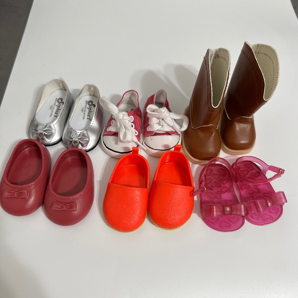 Sofia's Heritage And Our Generation Shoes for 18" Dolls